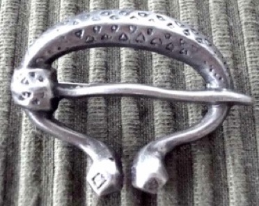 Brooch
Probably Pewter